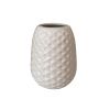 Medium White Textured Vase