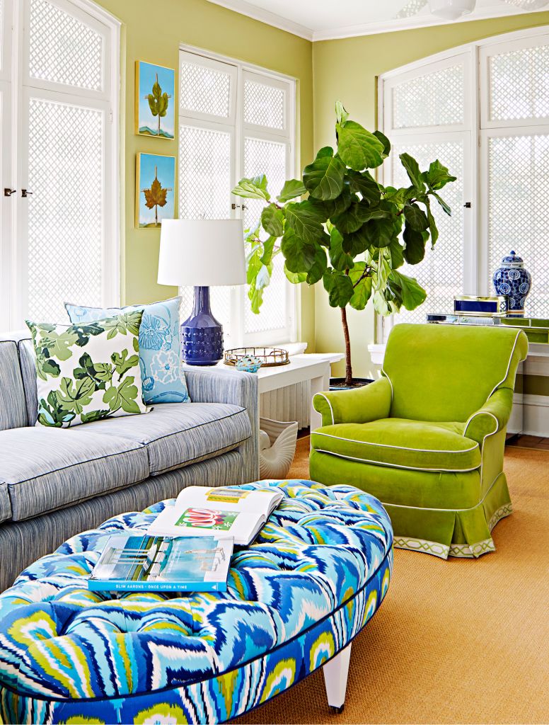 Color-Saturated Summer - Amanda Reynal Interiors