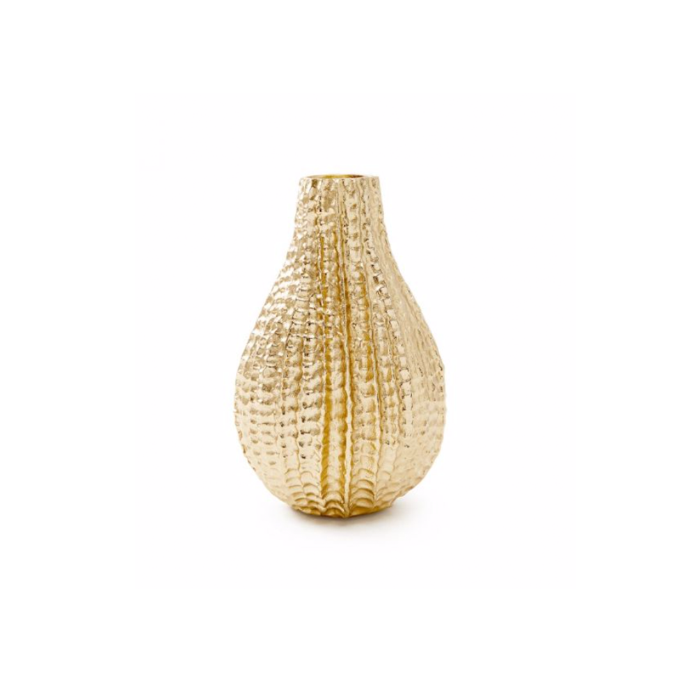 Gold Sponge Vase