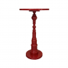 GLOSSY RED SIDE TABLE