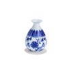 CHINOISERIE STYLE VASE #3- BLUE AND WHITE PORCELAIN