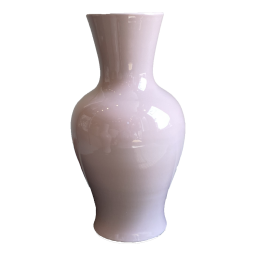 Pink Fishtail Porcelain Vase