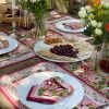 Spice Route Garnet Red Placemats